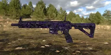 紫色水晶 HK416