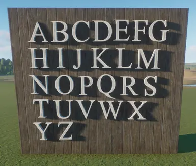 3D 字母替换器 - Times New Roman 字体（适用于 1.6 版本更新）