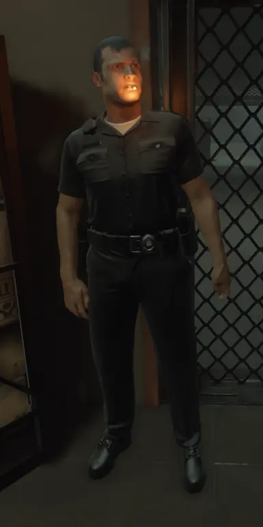 站警黑色制服