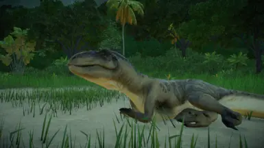 调整后的巨蜥龙