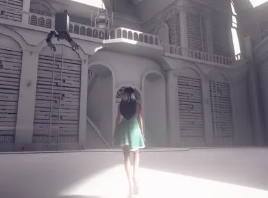 少女蒂法在尼尔：机械纪元