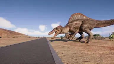 ILM CGI 棘龙 侏罗纪公园 3