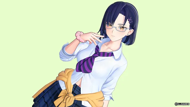 戴眼镜的女孩