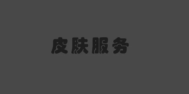 skinservice 皮肤服务 (3.1.1)