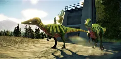 Baryonxy Mod for Jurassic world evolution 2 with new skins and improved model