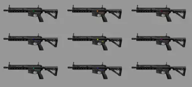 HK416黑色极简配色重涂包