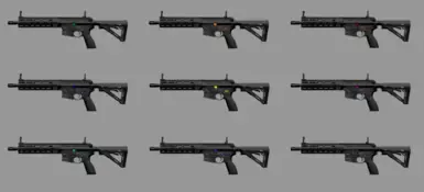 HK416黑色极简配色重涂包