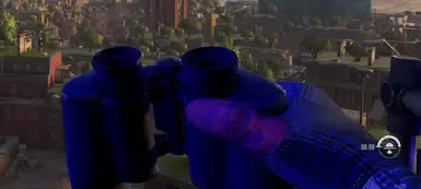 更好的双筒望远镜与显示距离