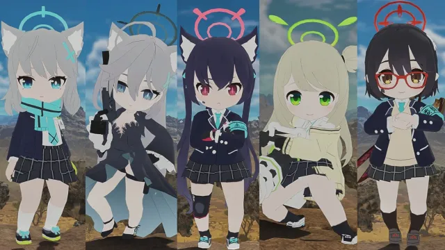 蓝色档案Q系角色