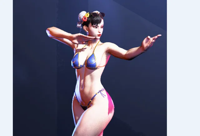 春丽 比基尼服装