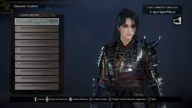 Momiji Character Code