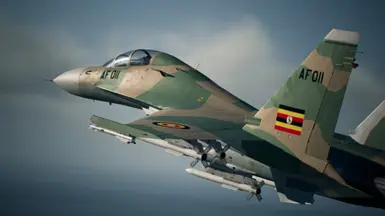 Su-30MK2 (AF-011) 乌干达人民国防军