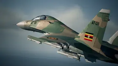Su-30MK2 (AF-011) 乌干达人民国防军