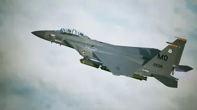 F-15E 391st Sqd. 山之家 带有 9 11 机头艺术