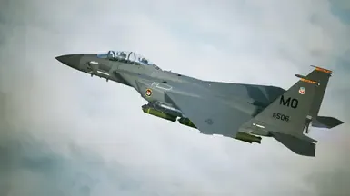 F-15E 391st Sqd. 山之家 带有 9 11 机头艺术