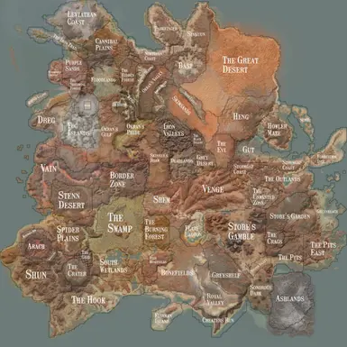 游戏内生态群落地图