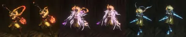 Yokai Form (female) Remove Scarf - Horns type-1 (for all)