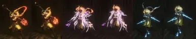 Yokai Form (female) Remove Scarf - Horns type-1 (for all)