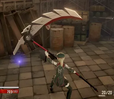 RWBY Harbinger Qrow's Scythe