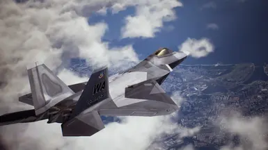 F-22A 碎片入侵者
