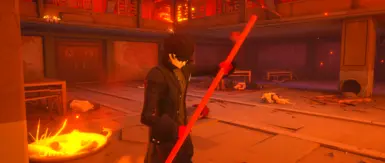 Joker (P5) 带外套物理效果