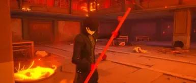 Joker (P5) 带外套物理效果