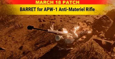 BARRET用于APW-1反器材步枪
