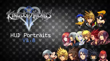Illustrated Portraits (Kingdom Hearts II HUD-Portraits)
