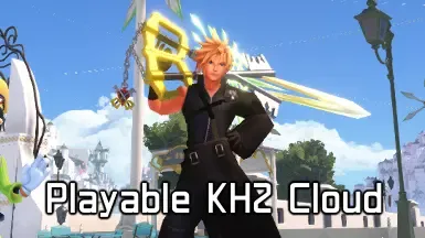 KH2 克劳德在索拉上空