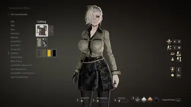 可玩角色凯伦的服装(丰满版)