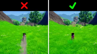 无奔跑效果