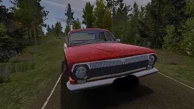 GAZ 24 红色