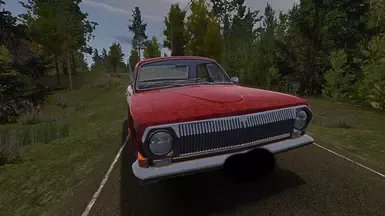 GAZ 24 红色