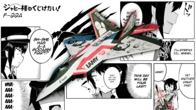 Jahy-Sama wa Kujikenai F-22A