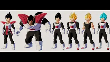 Vegeta King Style (10 models)