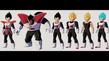 Vegeta King Style (10 models)