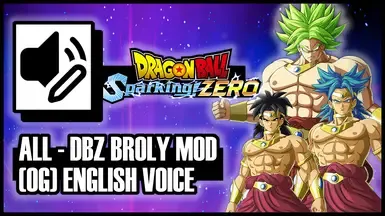 所有形态 - DBZ 布罗利语音模组(维克·米尼亚诺配音)