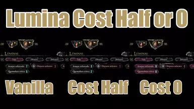Lumina 消耗减半或为零(2个版本)
