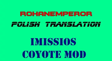 Kojot (imissios) Polskie tłumaczenie