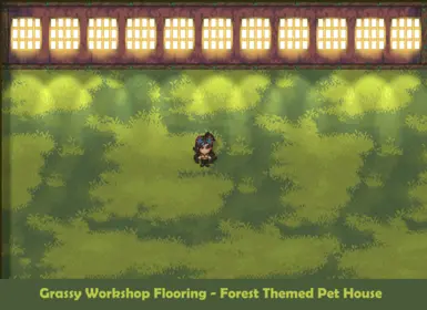 Grassy Forest Workshop Flooring