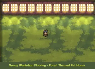 Grassy Forest Workshop Flooring