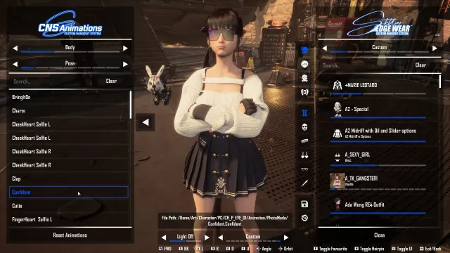 全新CNS服装系统2.0,完美兼容剑星的强大模组!