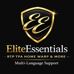 EliteEssentials | TPA, 家园, 出生点, 随机传送, 传送点, 礼包, 聊天, 群组, 飞行, 无敌, 私信, 每日消息, 加入, LuckPerms, 多语言 & 更多