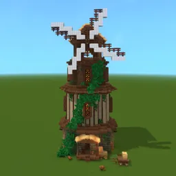 舒适风车预制件