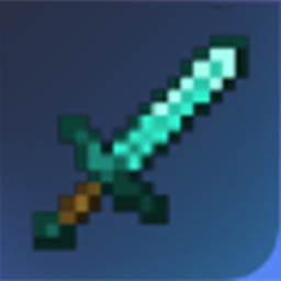 可制作的 Minecraft 钻石剑