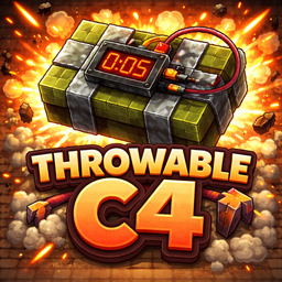 Throwable C4 - Adhesive Bomb - Explosives Pack Addon