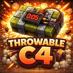 Throwable C4 - Adhesive Bomb - Explosives Pack Addon