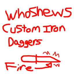 WhoShews 火焰匕首