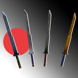 可制作的武士刀