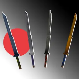 可制作的武士刀